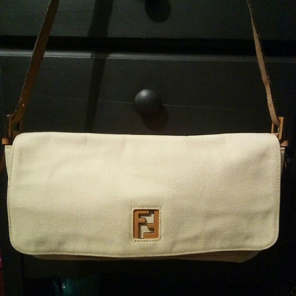 Fendi Handbags - Fendi Zucca shoulder Bag 12.5”Lx7”H